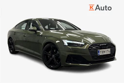 vihreä Audi A5 2021 kuva 1.