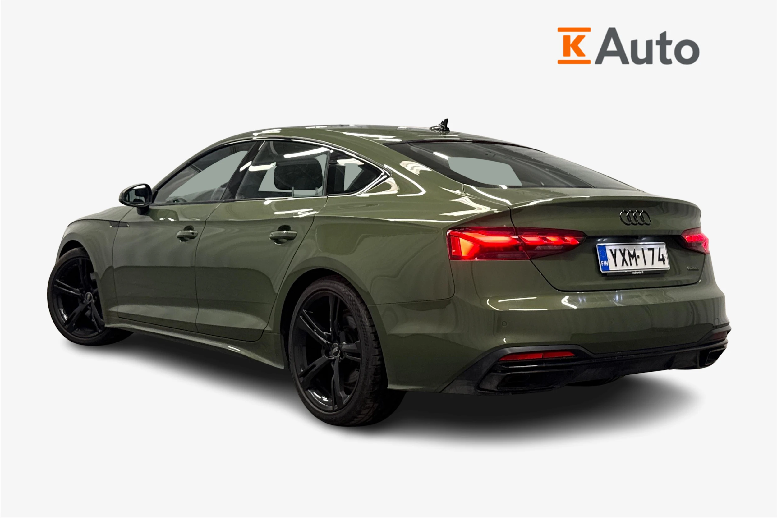 vihreä Audi A5 2021 kuva 2.