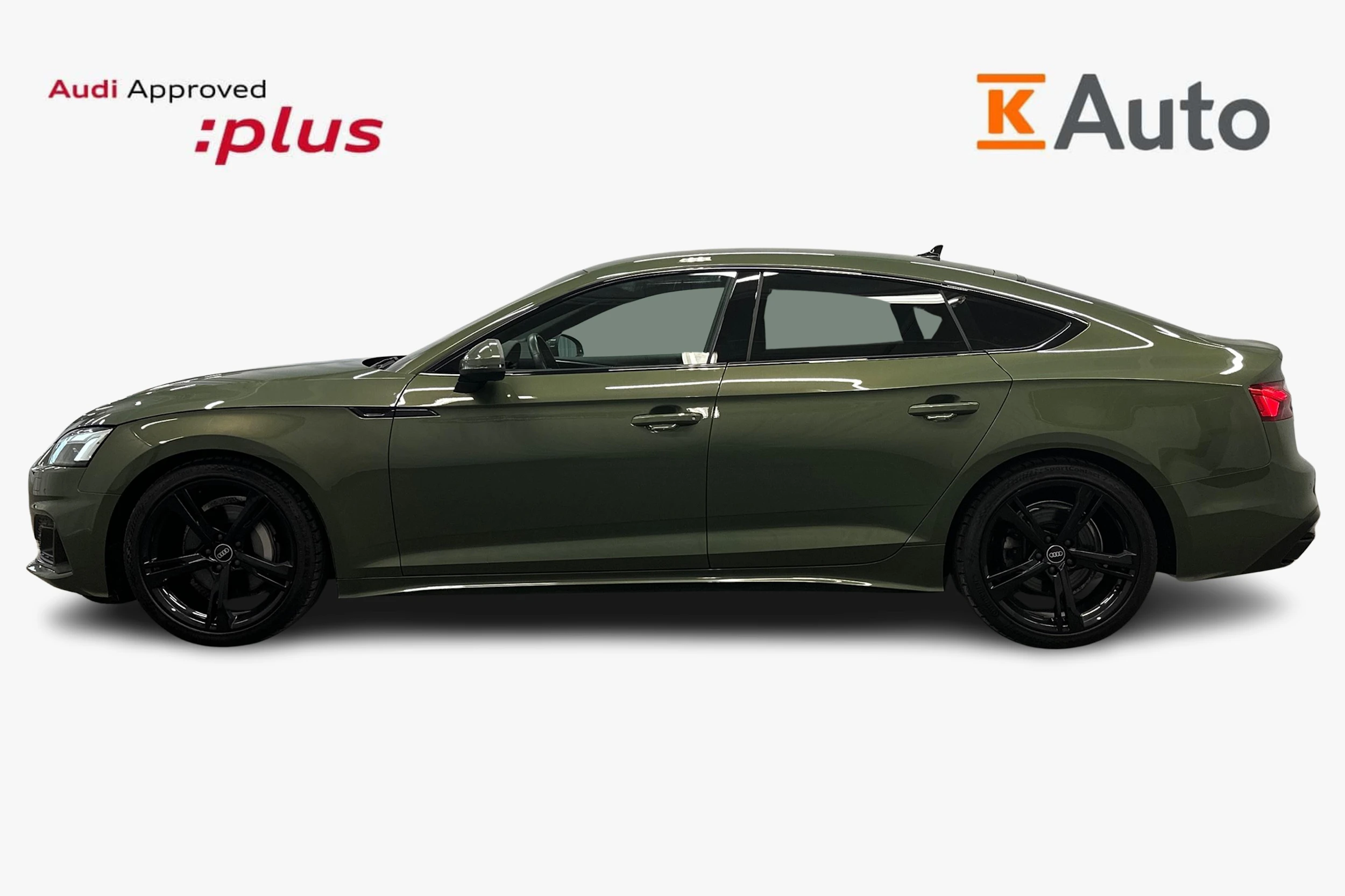 vihreä Audi A5 2021 kuva 5.