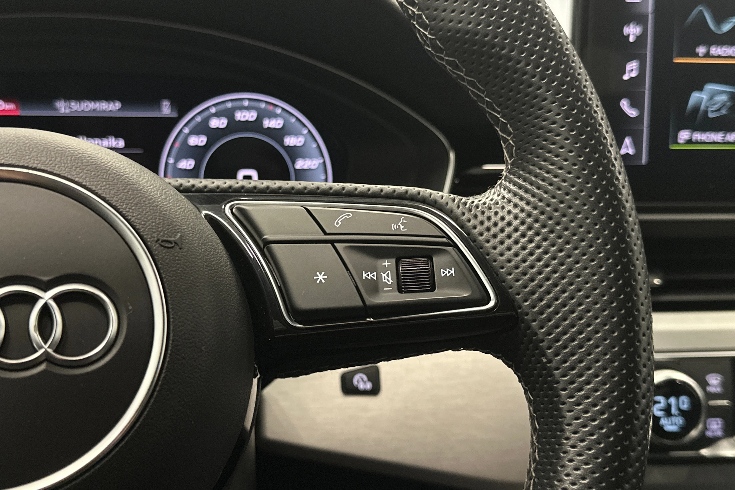 vihreä Audi A5 2021 kuva 17.