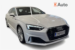 Valkoinen Audi A5 2021 kuva 1.