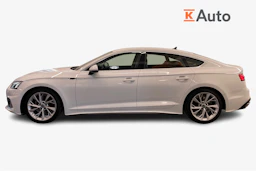 Valkoinen Audi A5 2021 kuva 5.