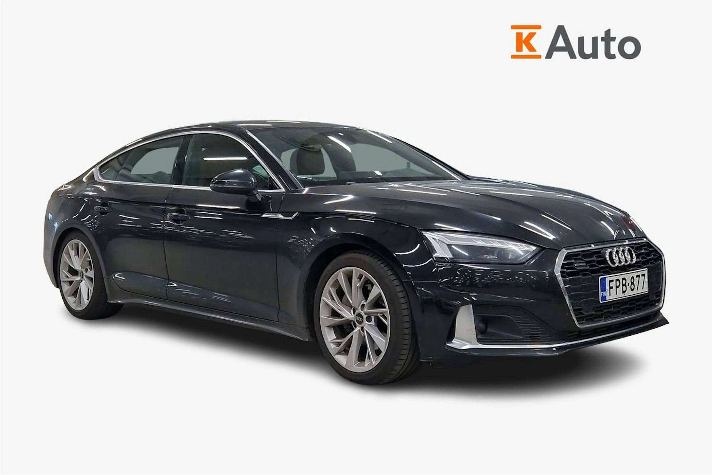 musta Audi A5 2022 kuva 1.