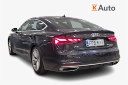 musta Audi A5 2022 kuva 2.