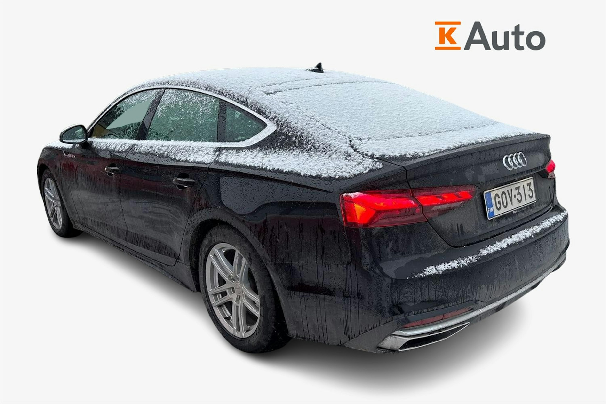 musta Audi A5 2022 kuva 2.