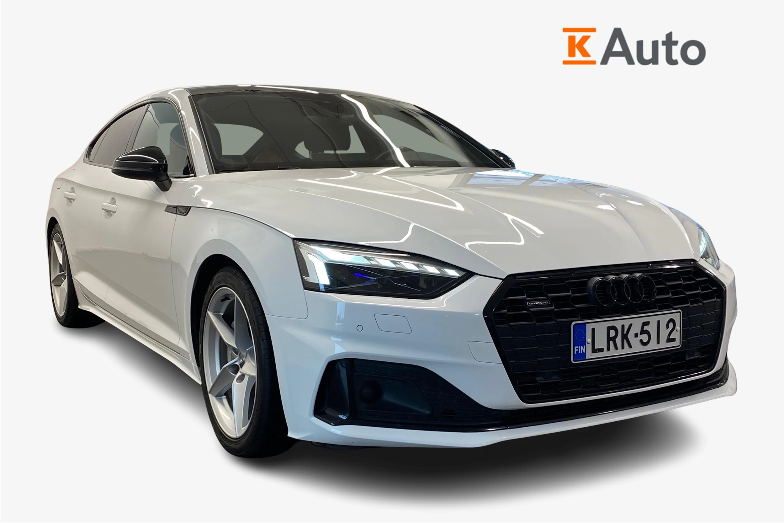 Valkoinen Audi A5 2022 kuva 1.
