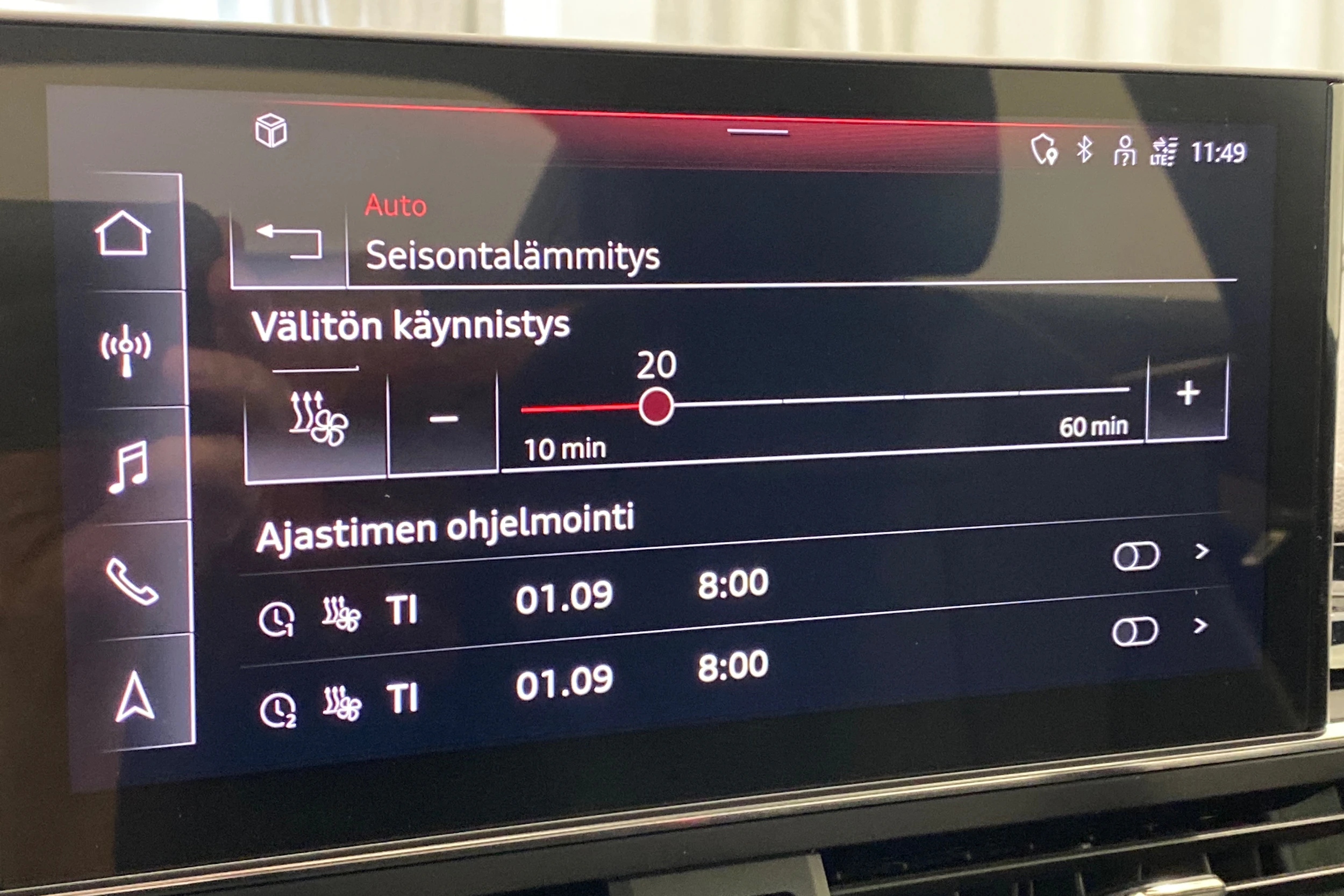 Valkoinen Audi A5 2022 kuva 16.