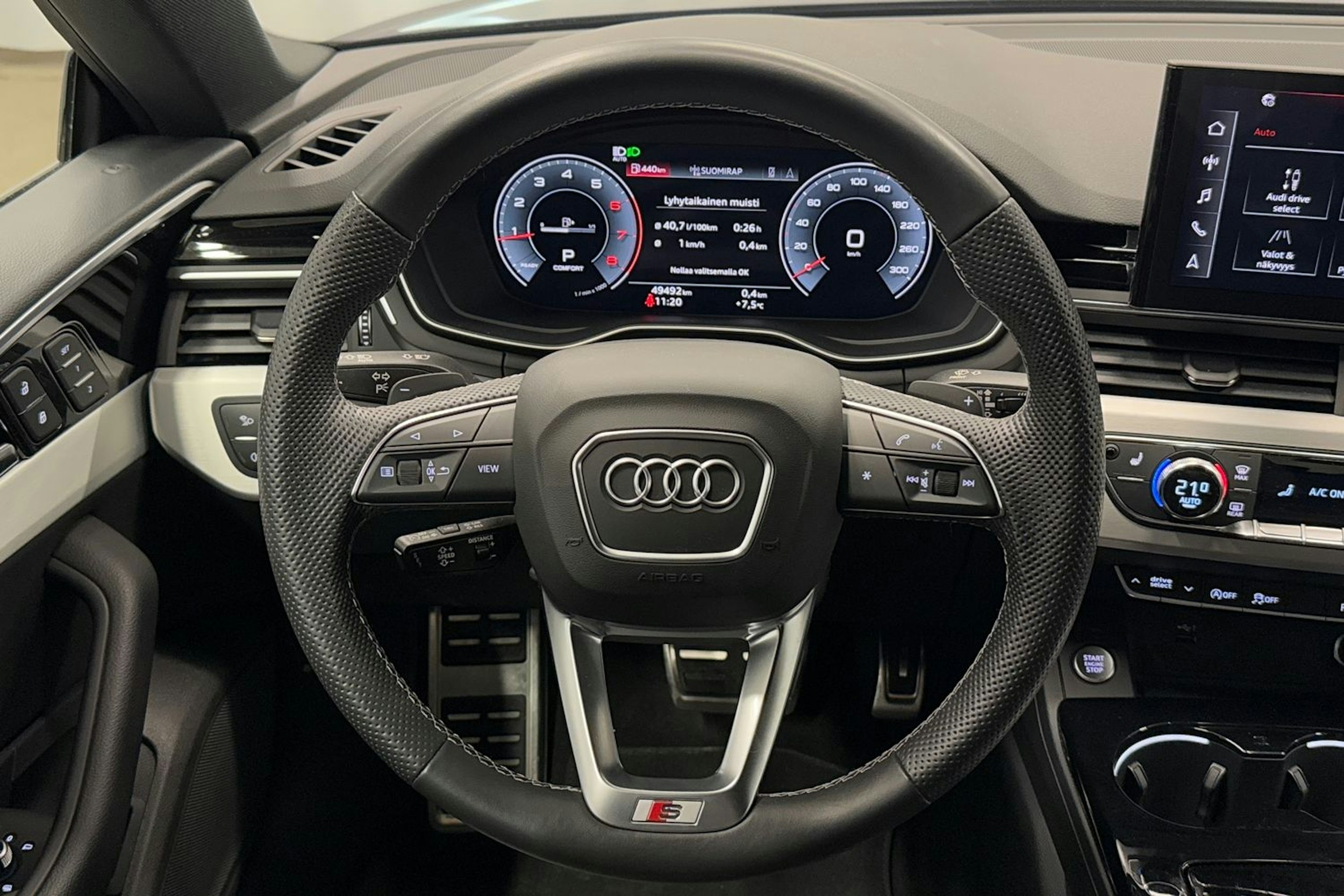 Sininen Audi A5 2022 kuva 9.