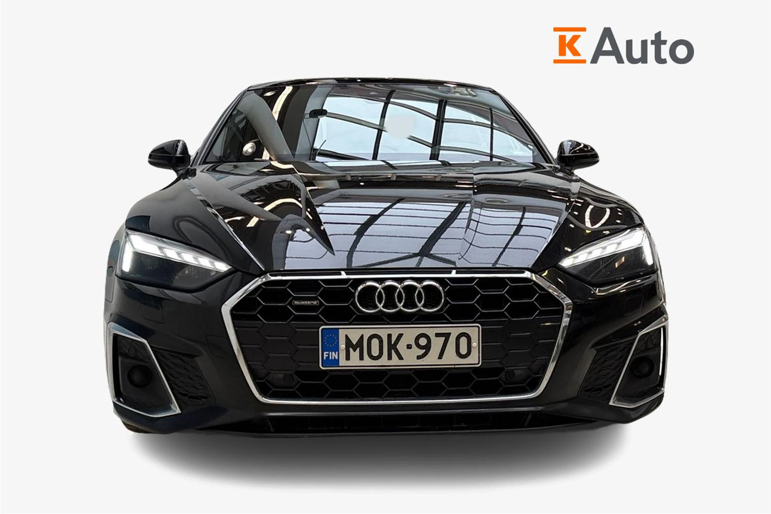 musta Audi A5 2022 kuva 4.