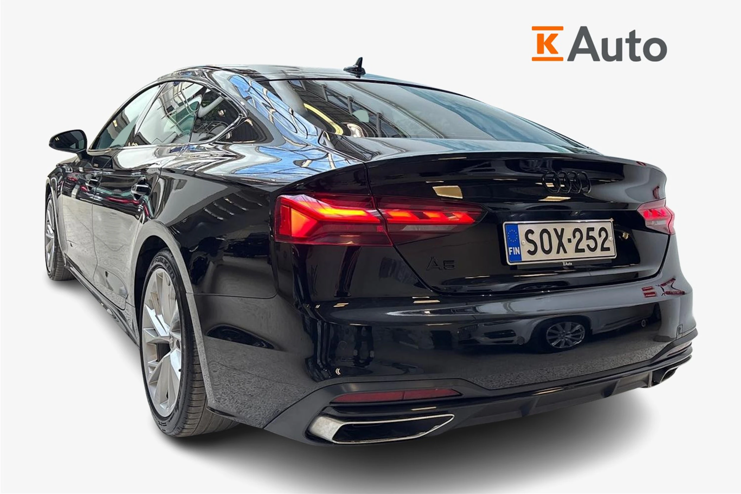 musta Audi A5 2022 kuva 3.