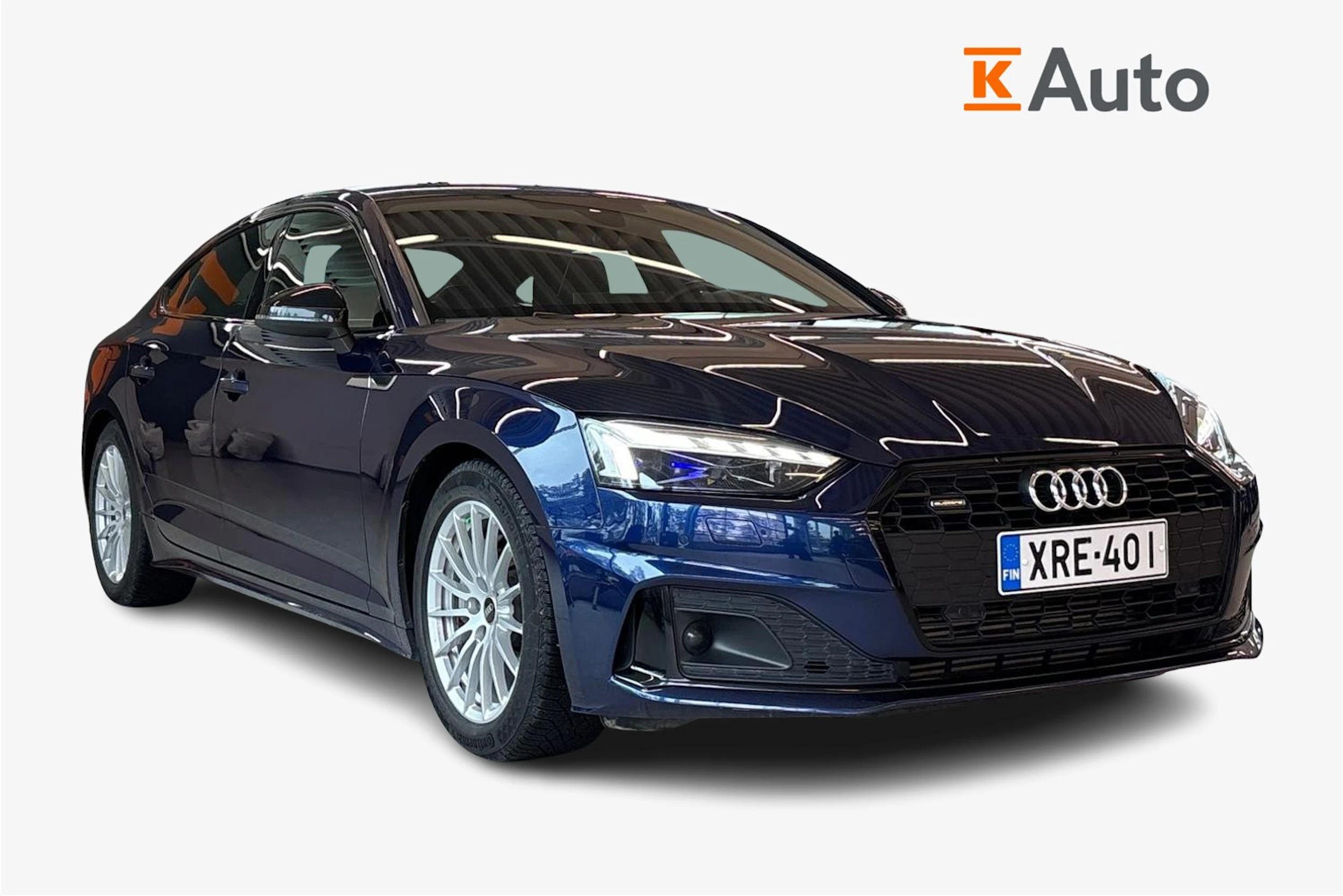 Sininen Audi A5 2022 kuva 1.