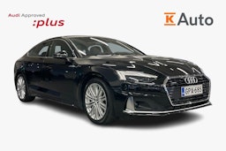 Musta Audi A5 2023 kuva 1.