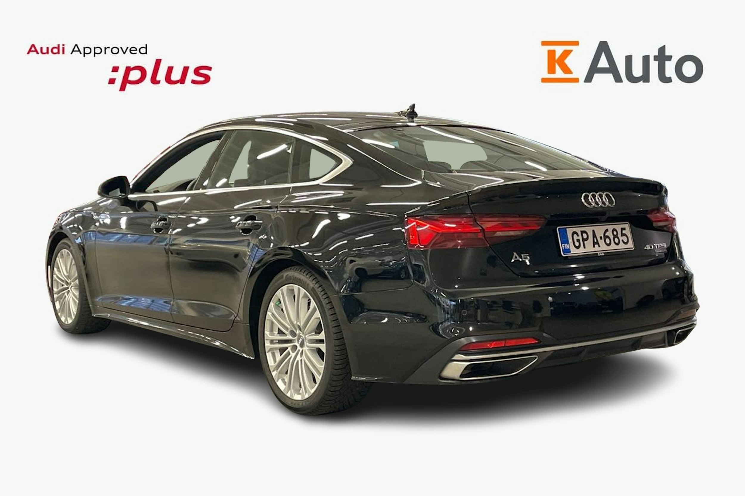 Musta Audi A5 2023 kuva 2.