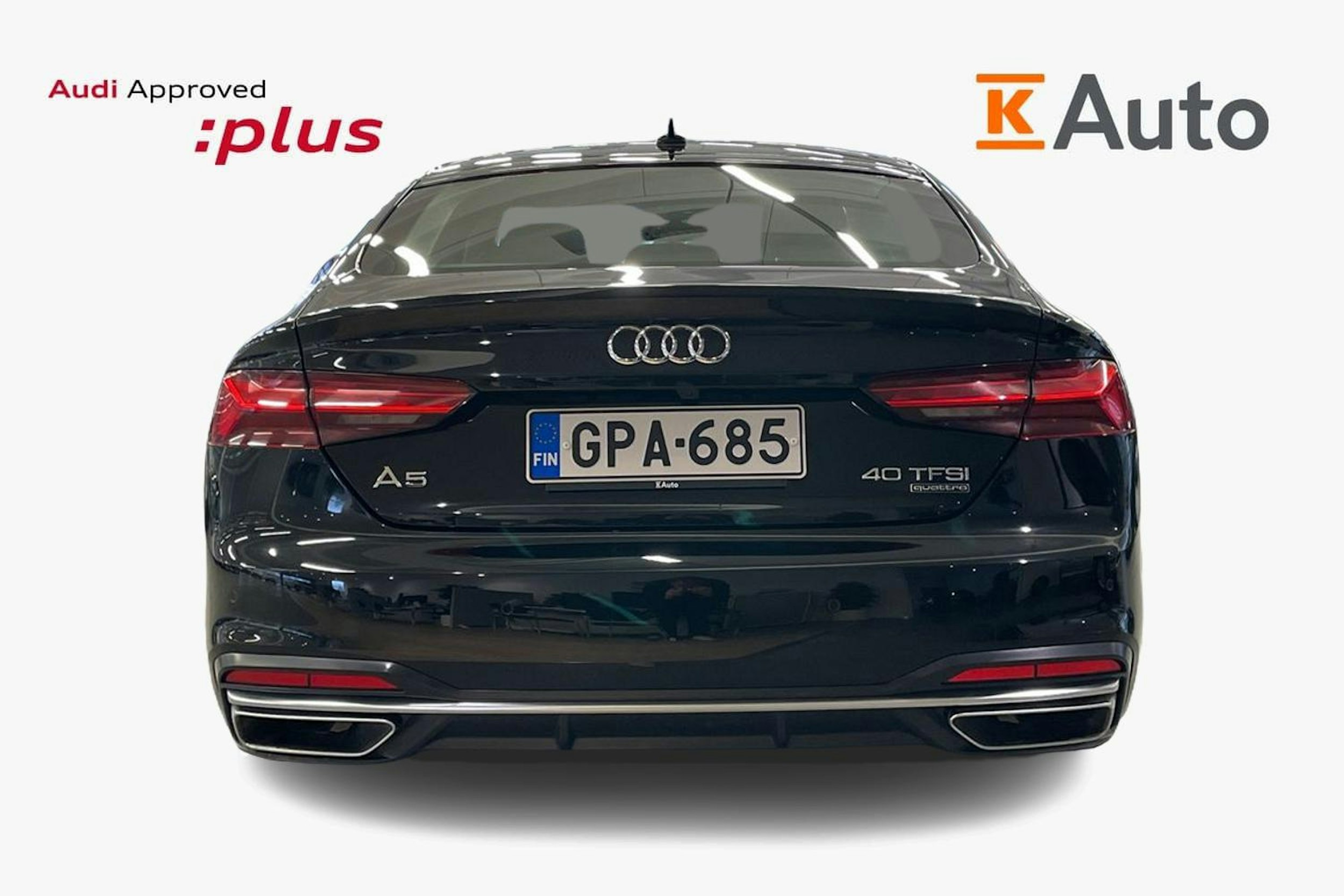Musta Audi A5 2023 kuva 3.