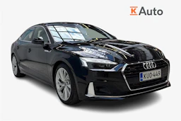 musta Audi A5 2023 kuva 1.