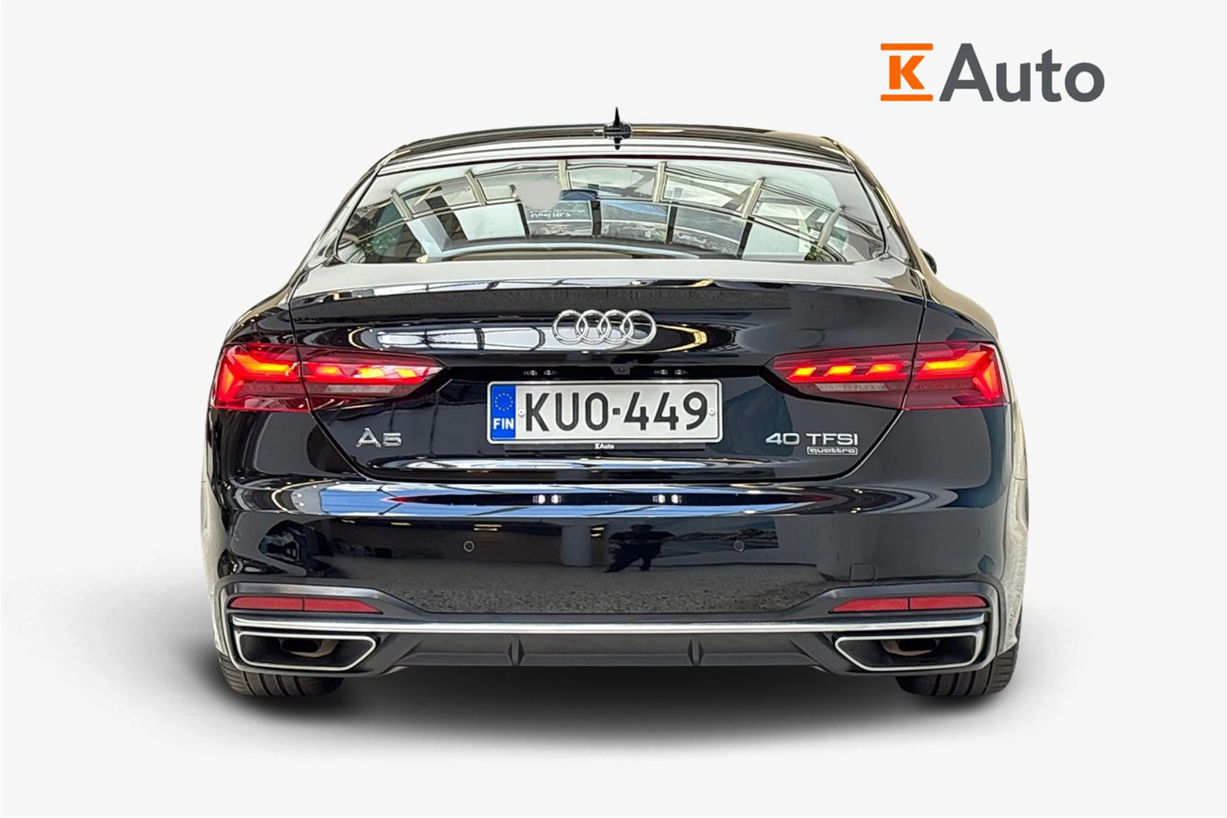 musta Audi A5 2023 kuva 3.