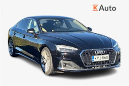 musta Audi A5 2023 kuva 1.