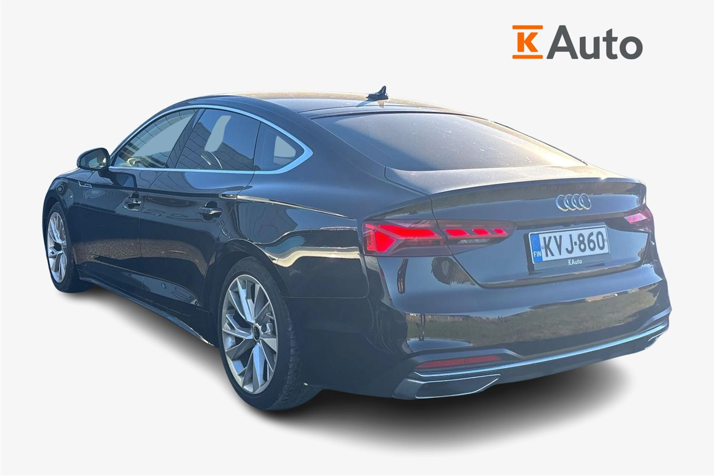 musta Audi A5 2023 kuva 2.