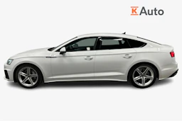 valkoinen Audi A5 2023 kuva 7.