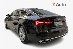 musta Audi A5 2023 kuva 2.
