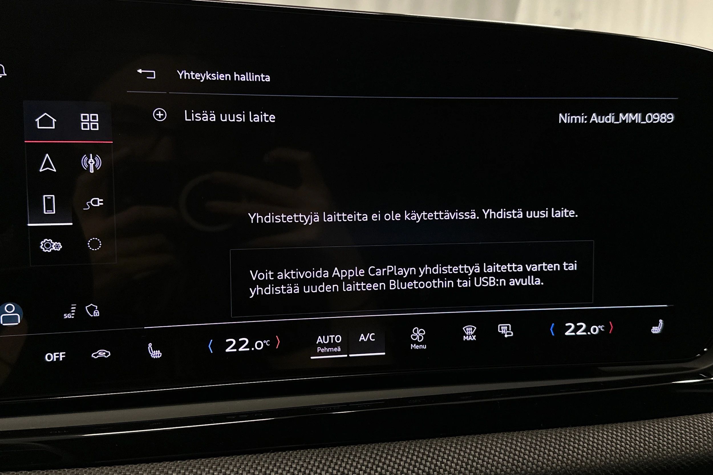 musta Audi A5 2025 kuva 21.