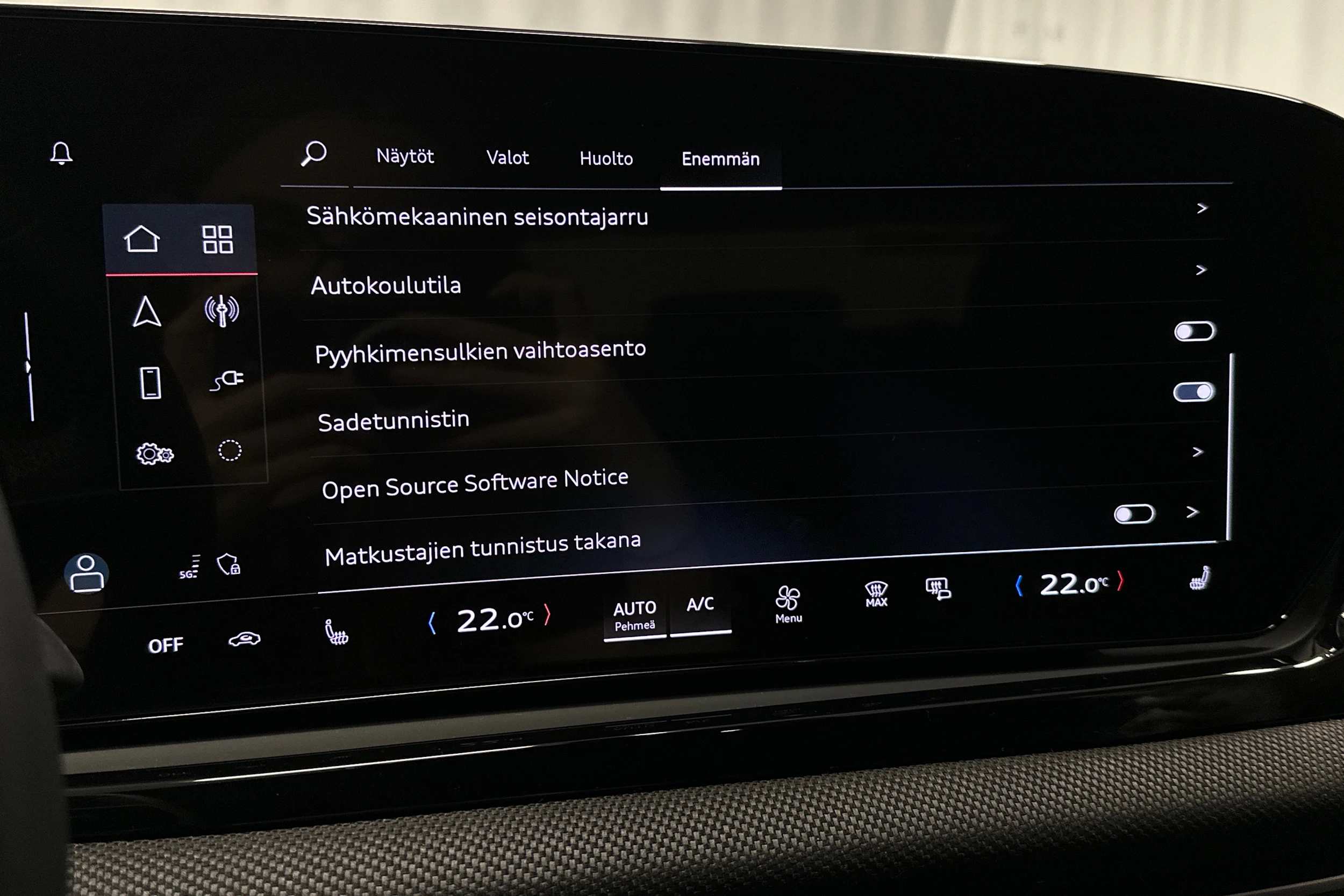 musta Audi A5 2025 kuva 26.
