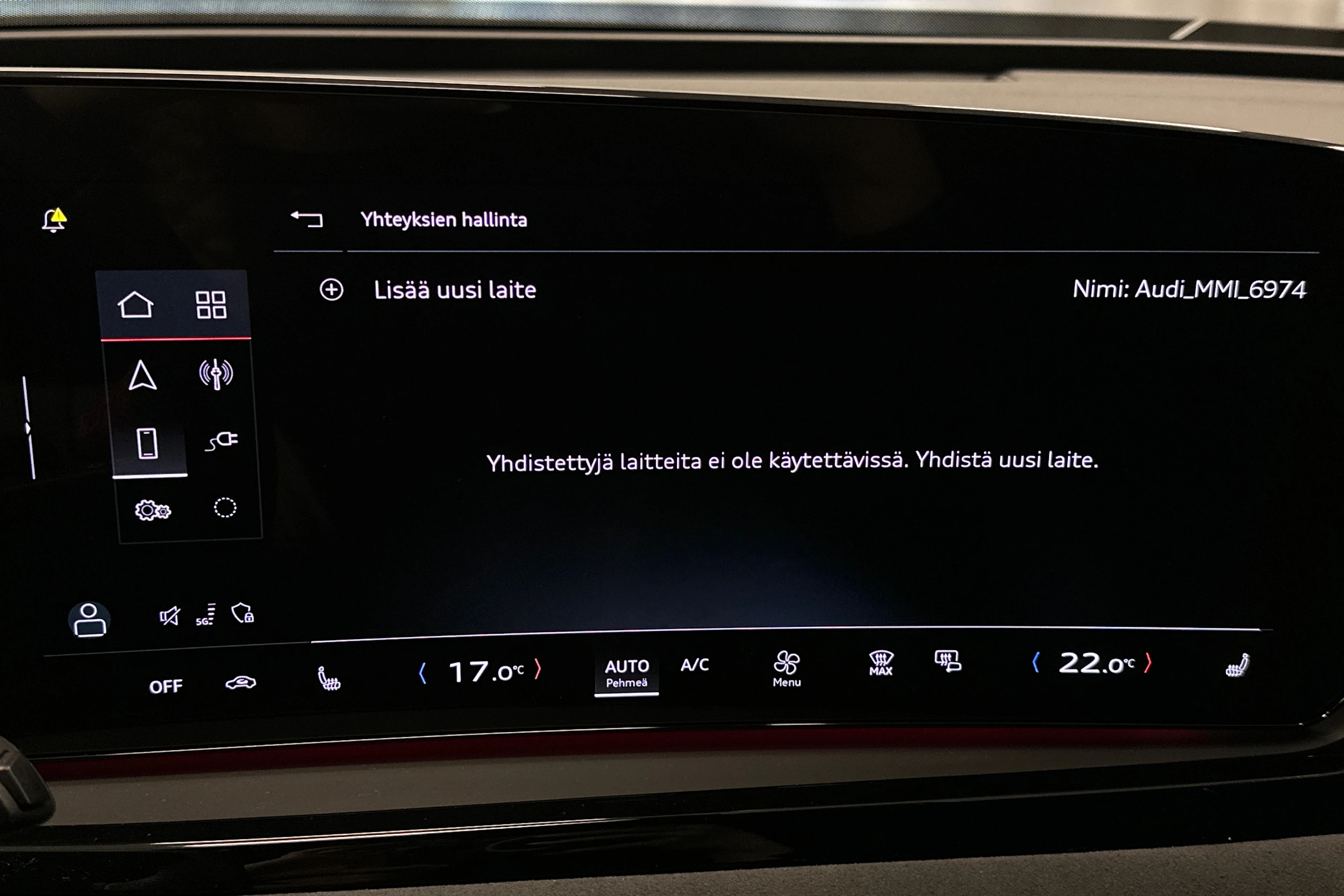 met. musta Audi A5 2025 kuva 22.