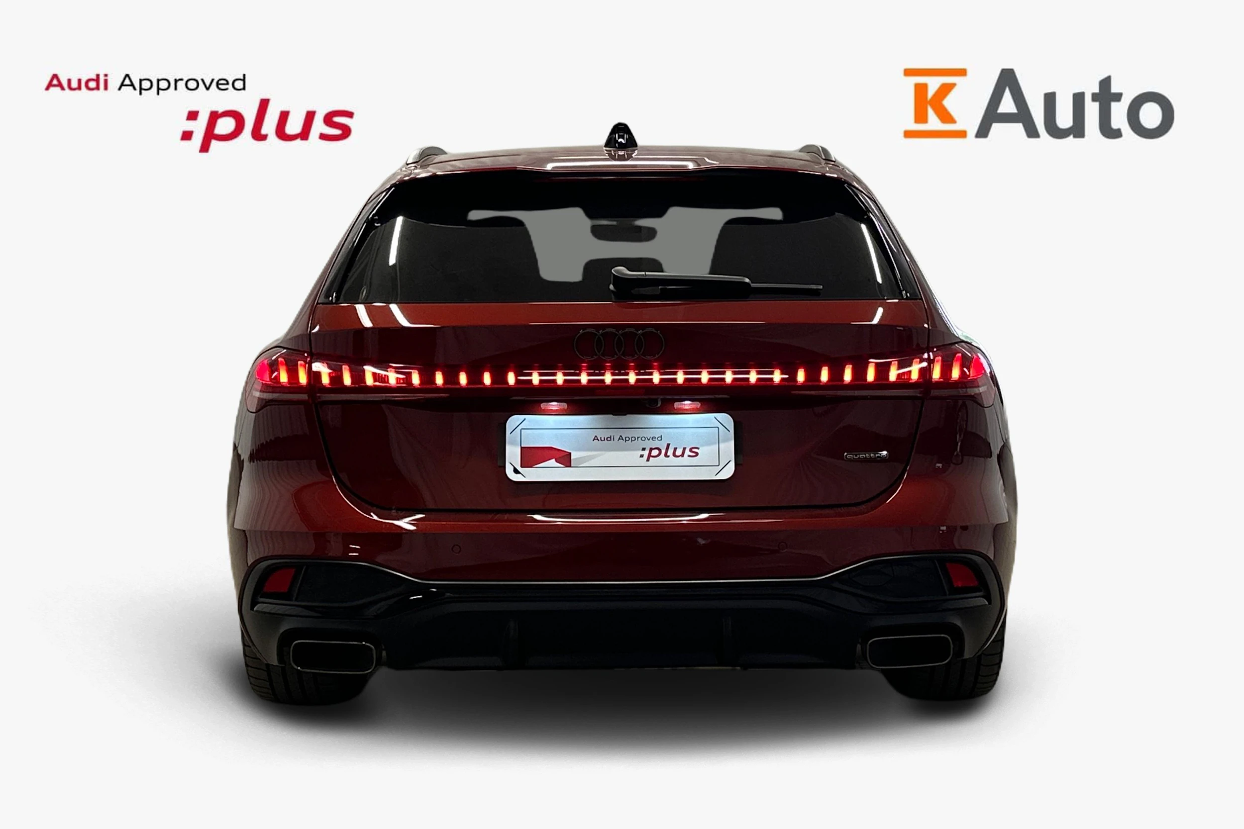punainen Audi A5 2025 kuva 3.
