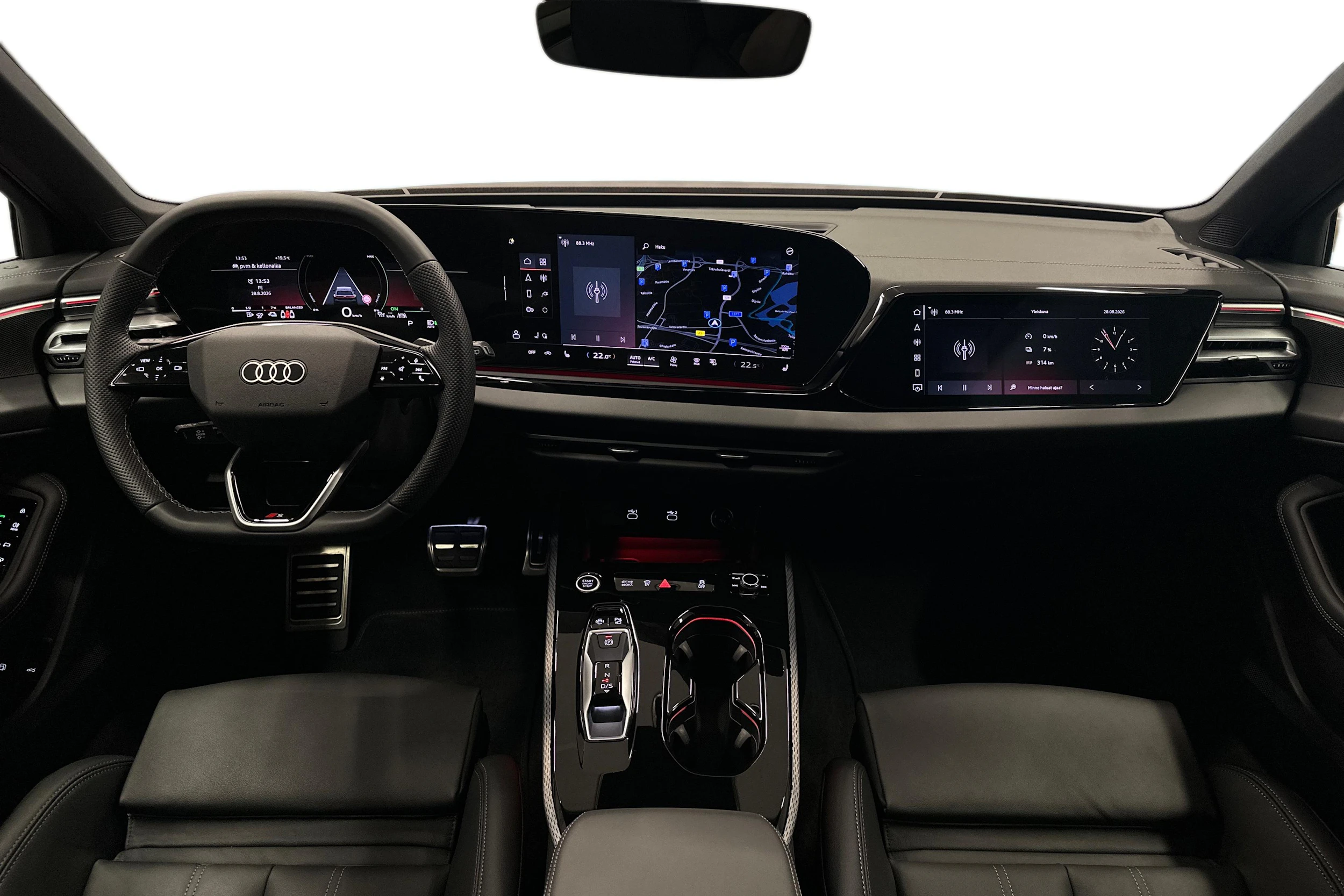 punainen Audi A5 2025 kuva 7.