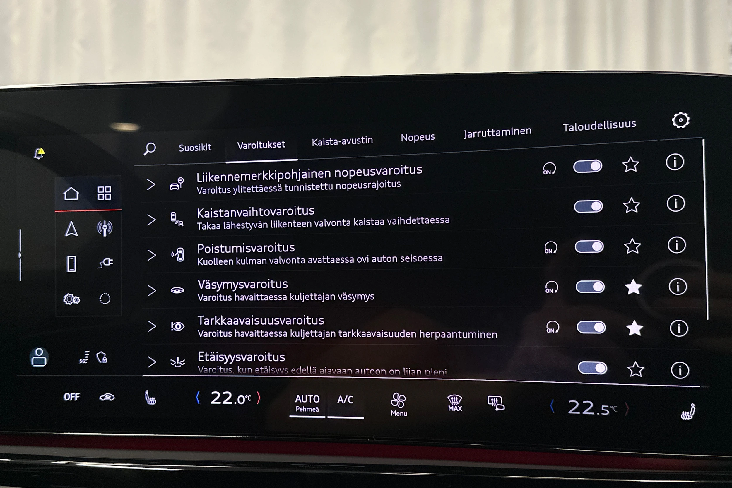 punainen Audi A5 2025 kuva 26.