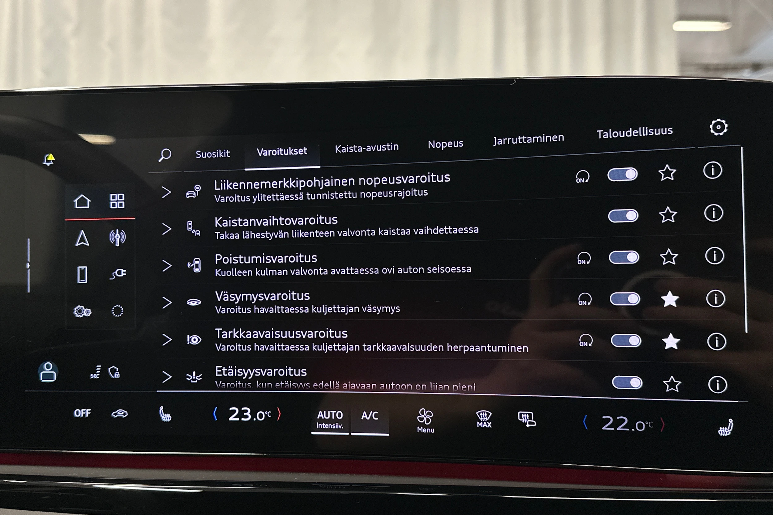 met. punainen Audi A5 2025 kuva 27.
