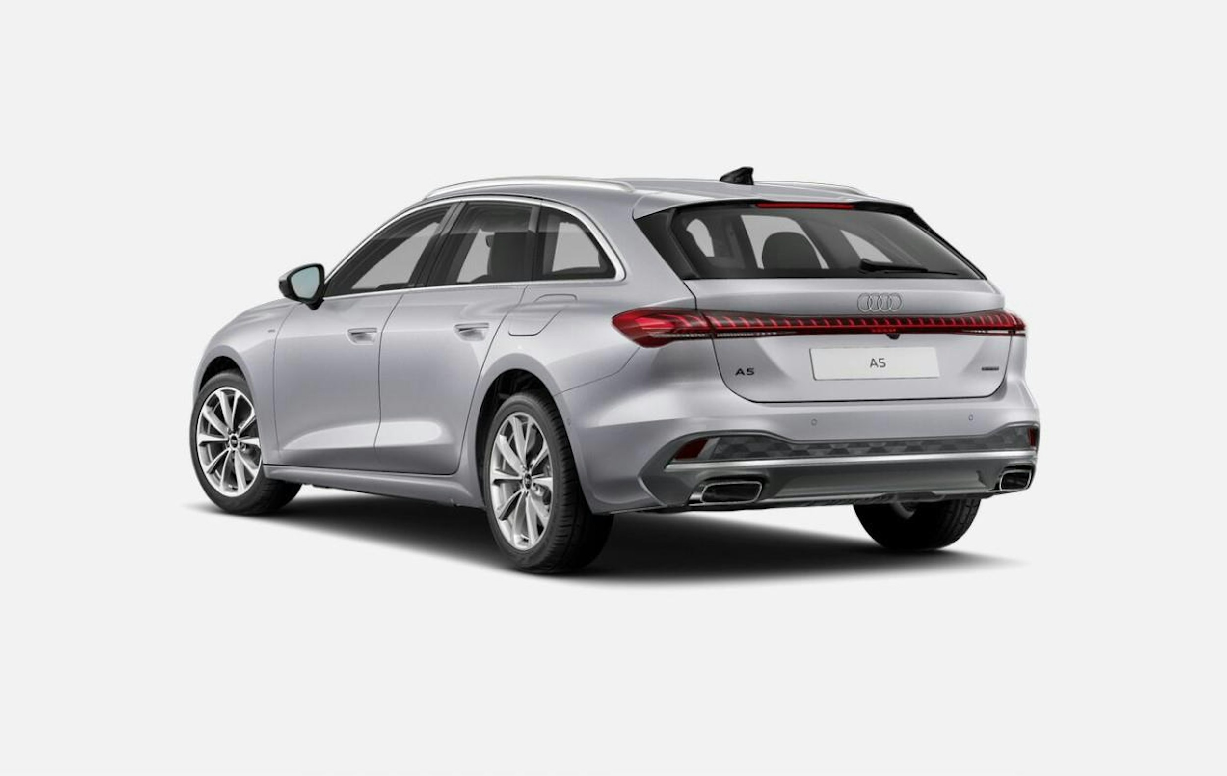 met. harmaa Audi A5 2025 kuva 4.