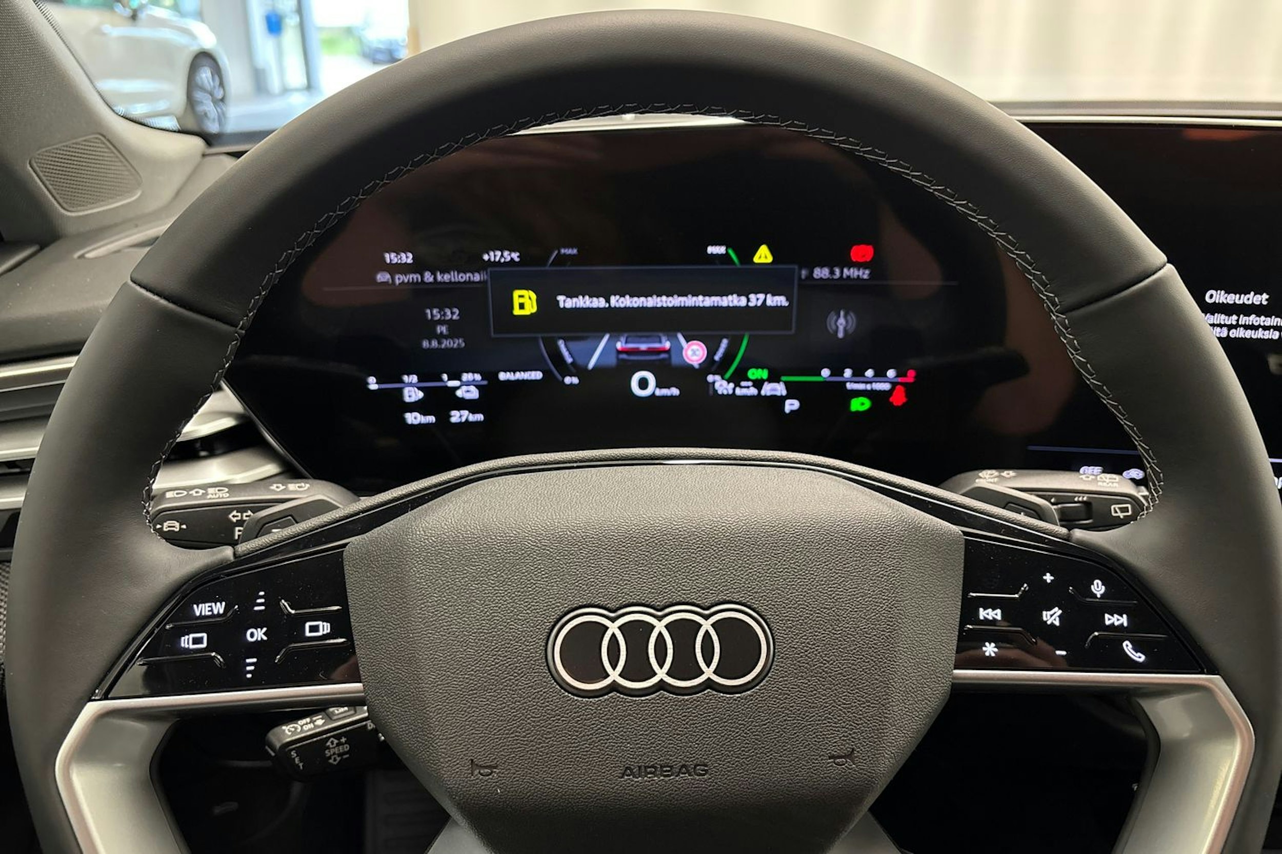 met. harmaa Audi A5 2025 kuva 11.