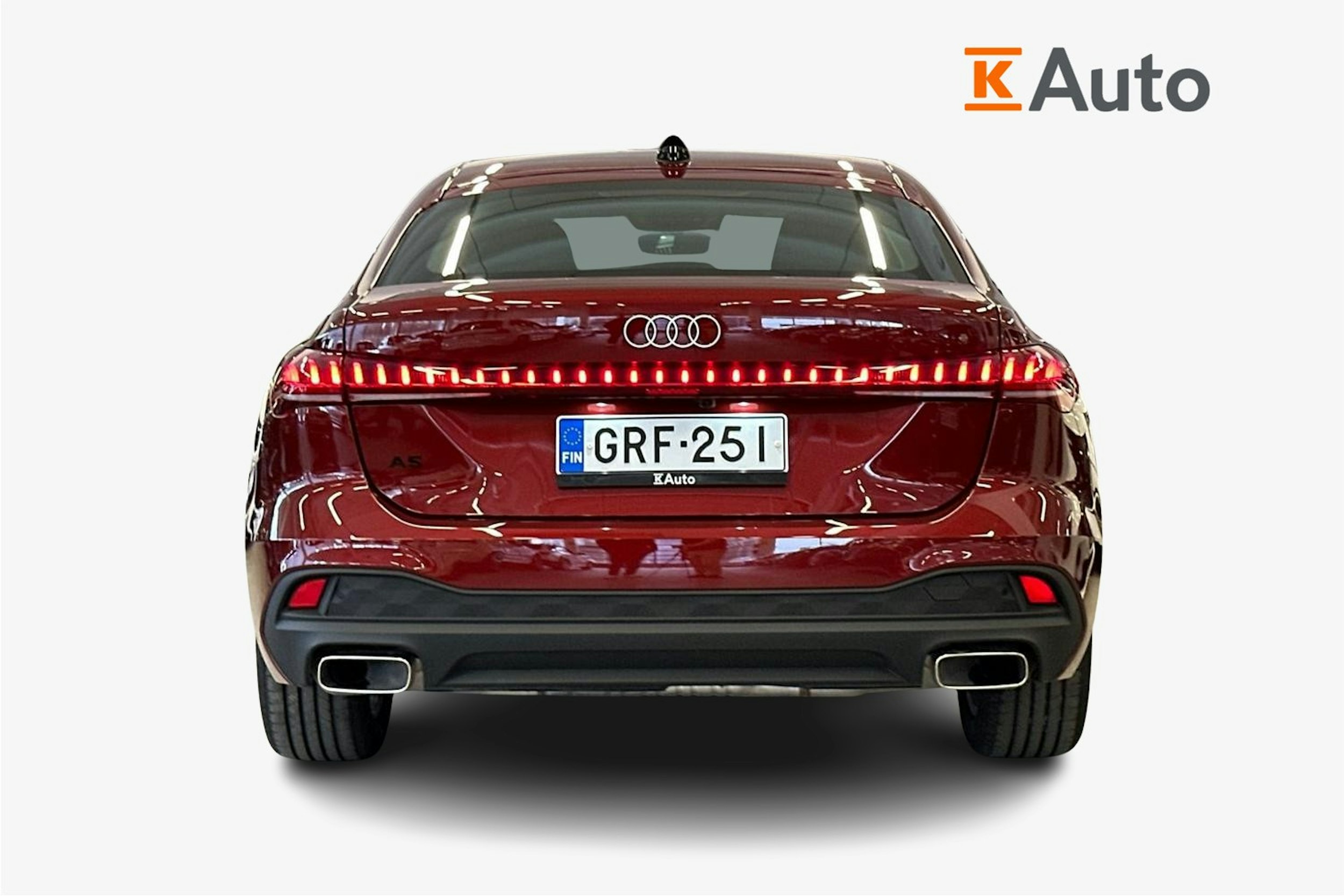Punainen Audi A5 2025 kuva 3.