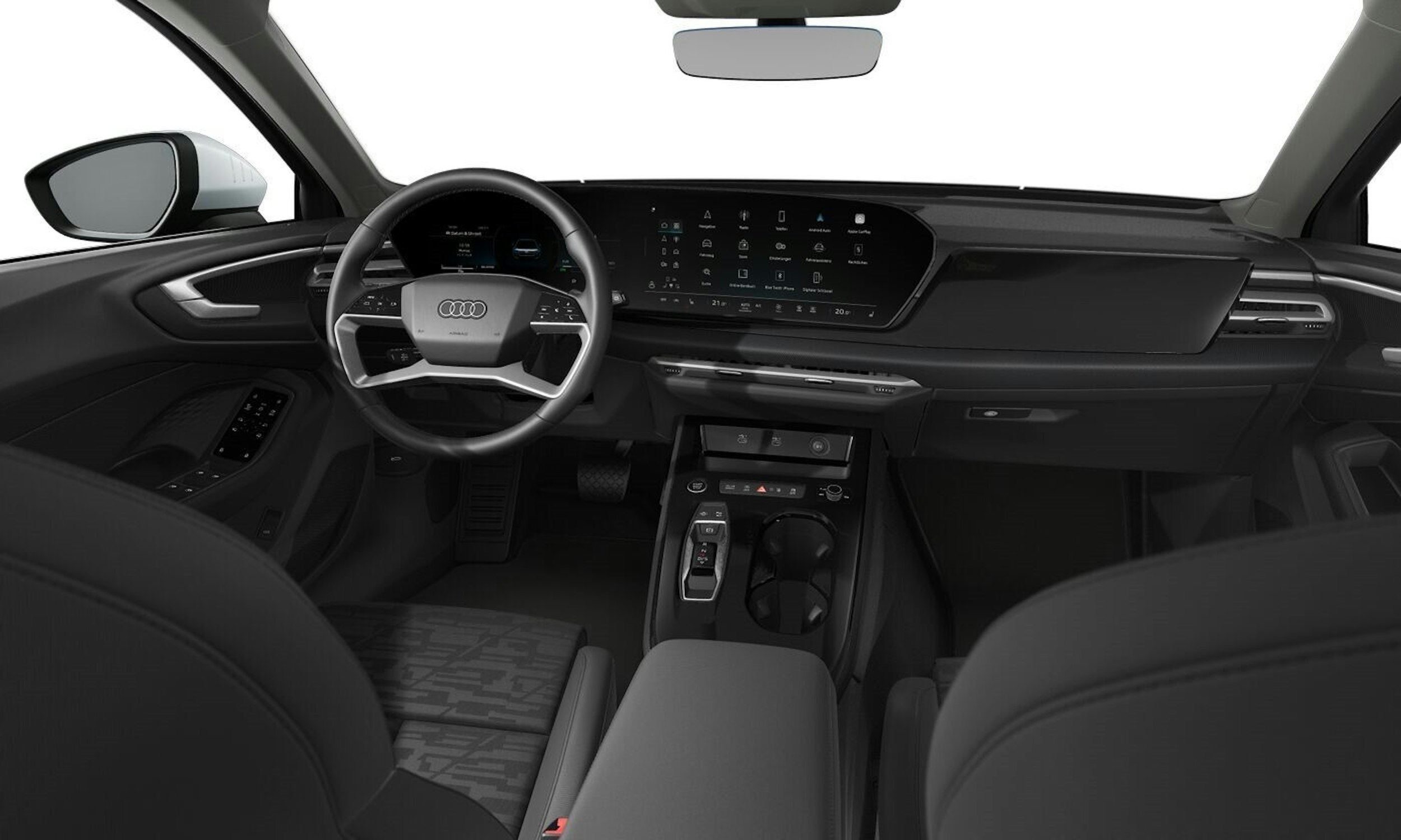 jäätikön valkoinen Audi A5 2025 kuva 2.
