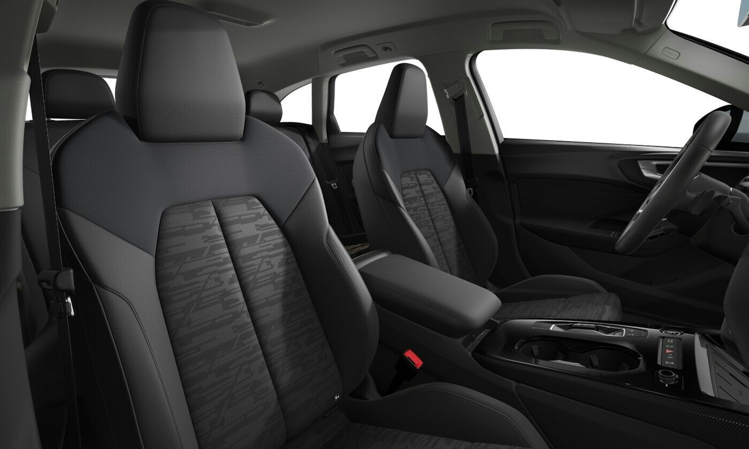 jäätikön valkoinen Audi A5 2025 kuva 3.