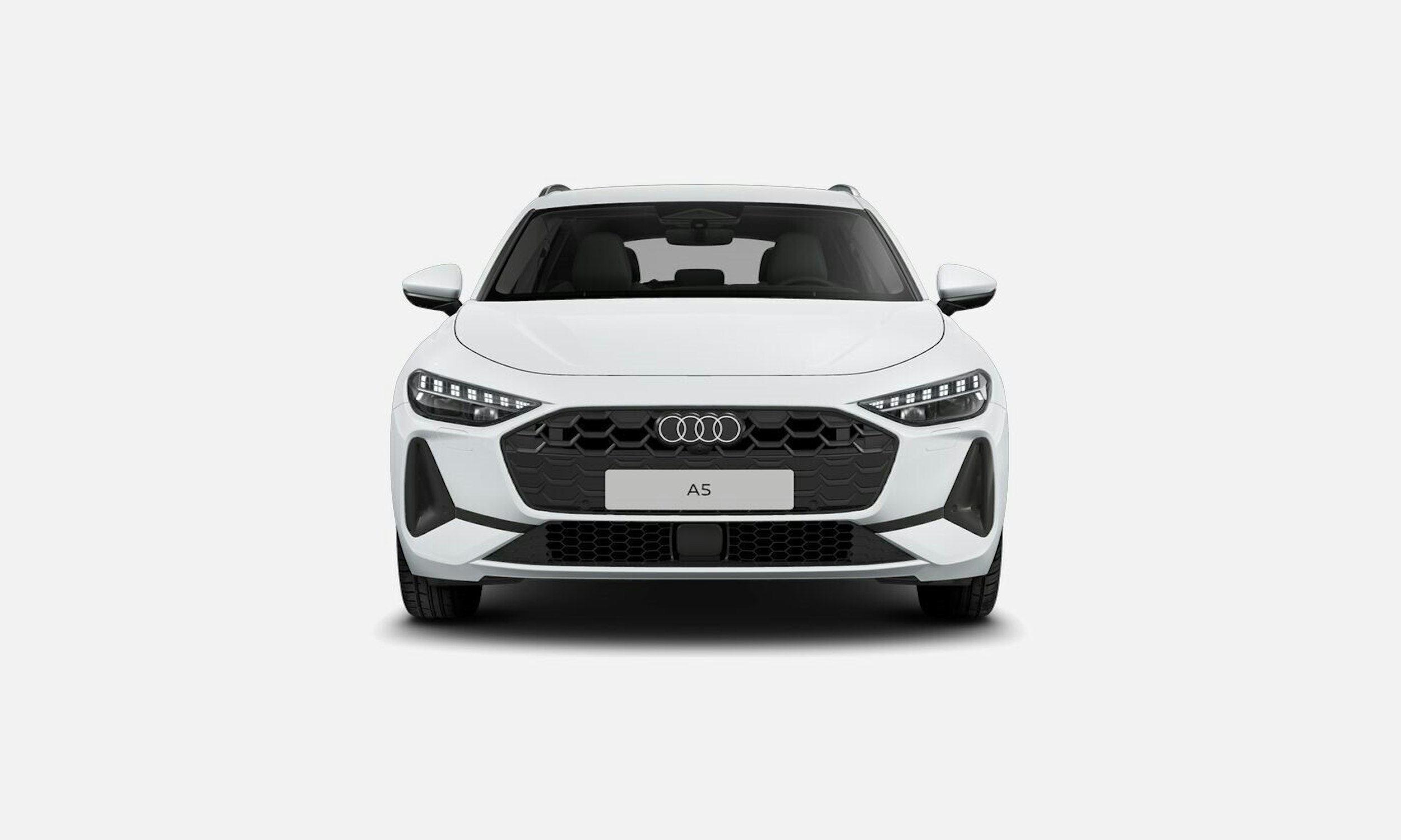jäätikön valkoinen Audi A5 2025 kuva 5.