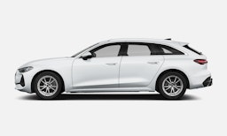 jäätikön valkoinen Audi A5 2025 kuva 7.