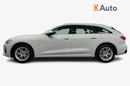 jäätikön valkoinen Audi A5 2025 kuva 24.
