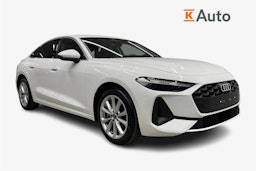 valkoinen Audi A5 2025 kuva 1.