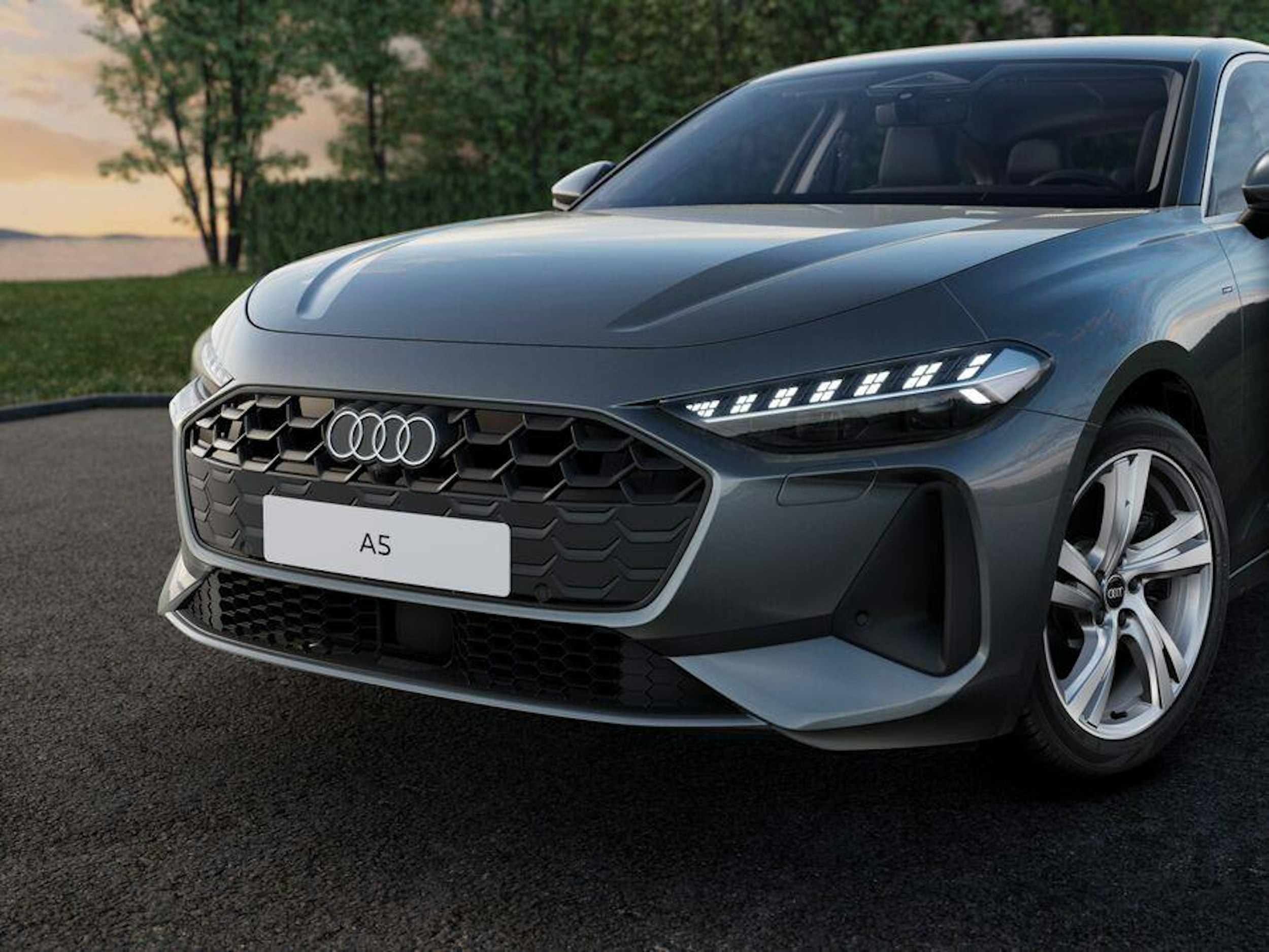 chronos harmaa Audi A5 2025 kuva 9.