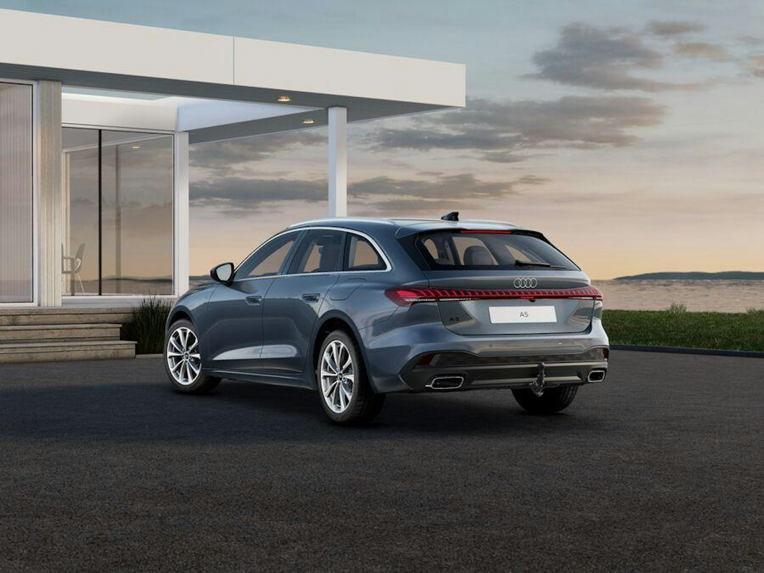 horizon sininen Audi A5 2025 kuva 5.