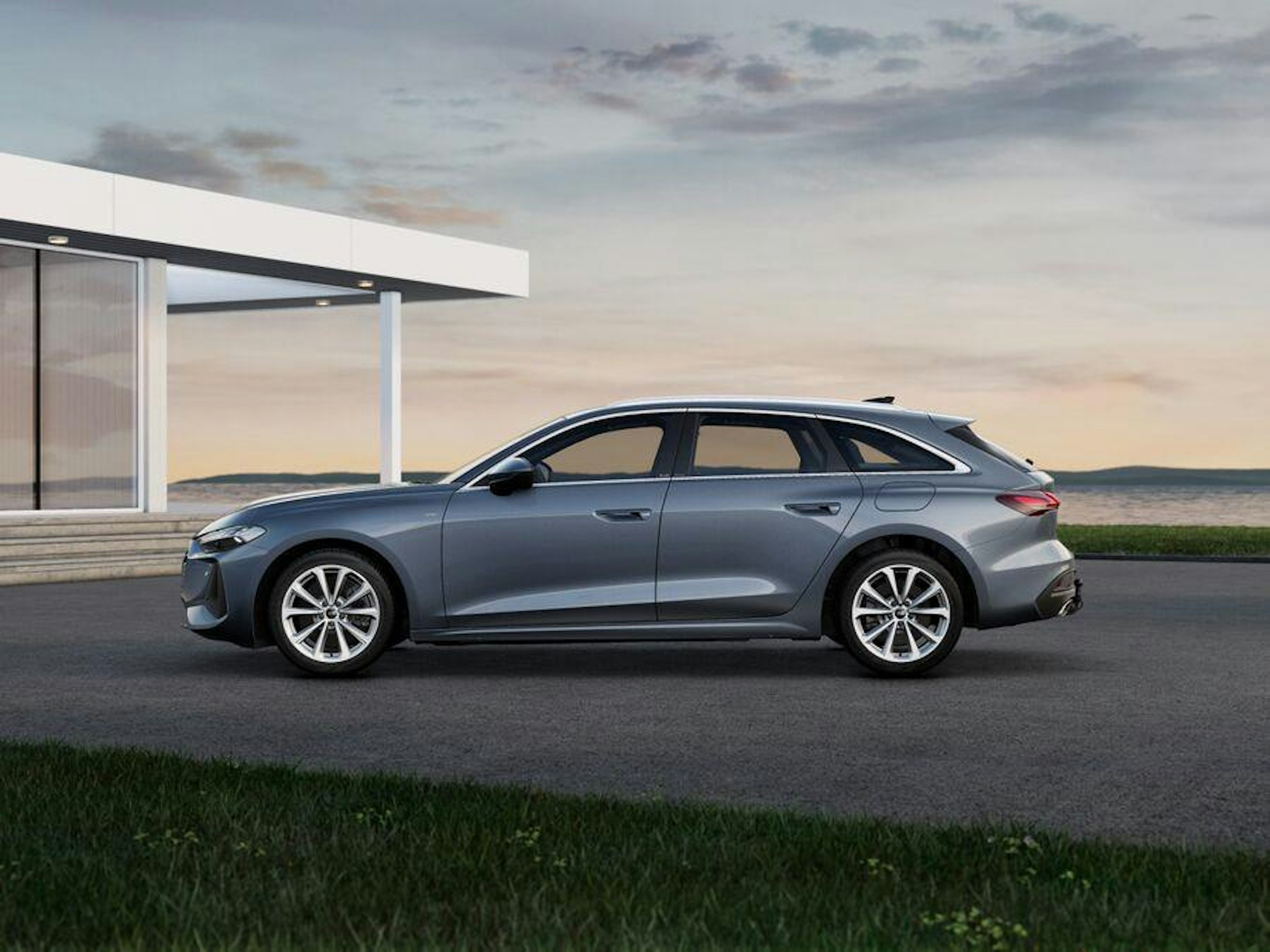 horizon sininen Audi A5 2025 kuva 8.