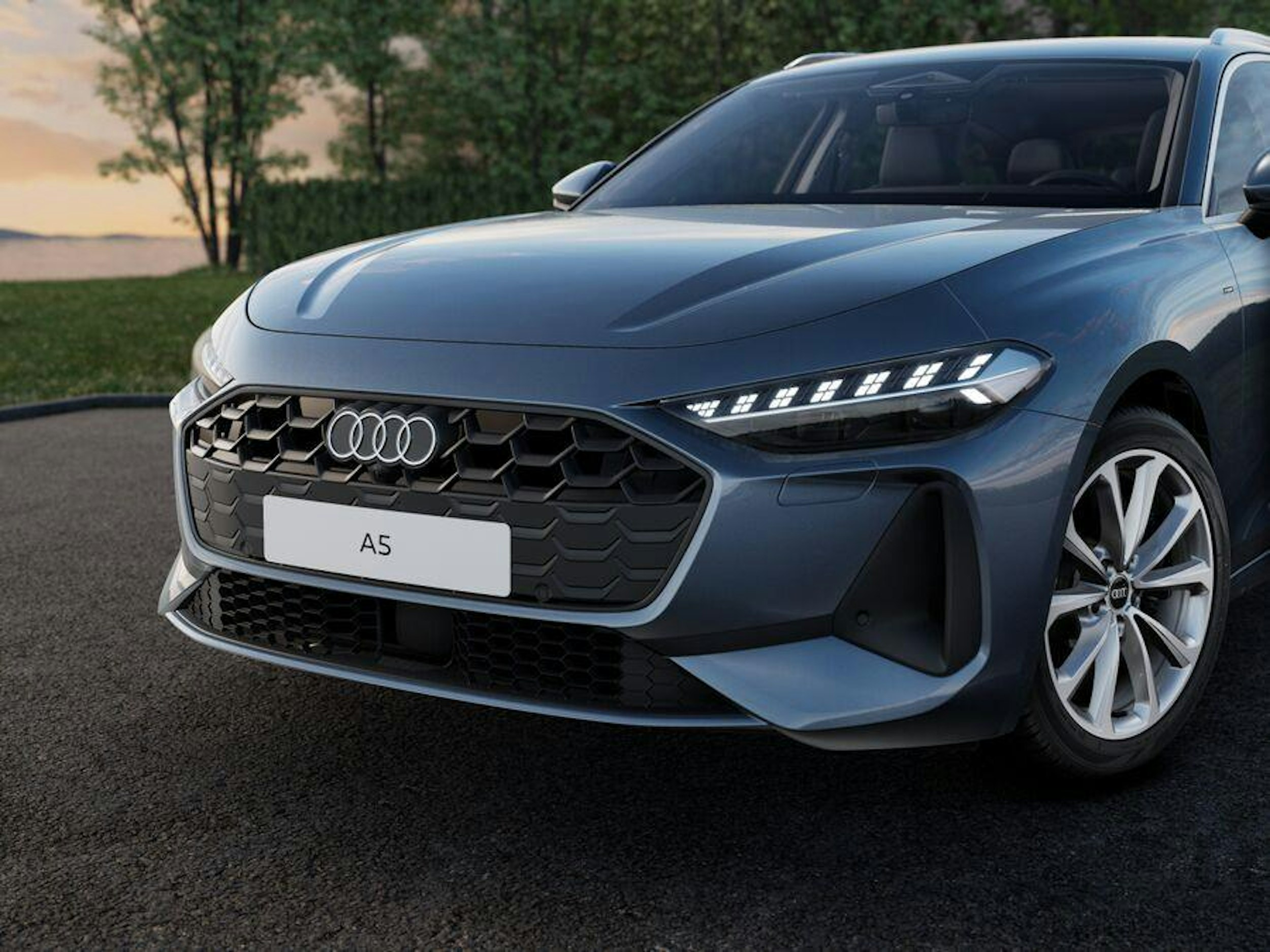 horizon sininen Audi A5 2025 kuva 9.