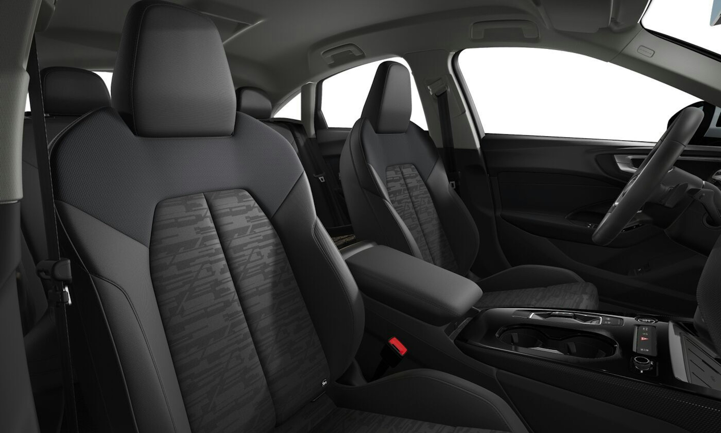 jäätikön valkoinen Audi A5 2025 kuva 3.