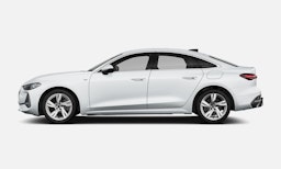 jäätikön valkoinen Audi A5 2025 kuva 6.