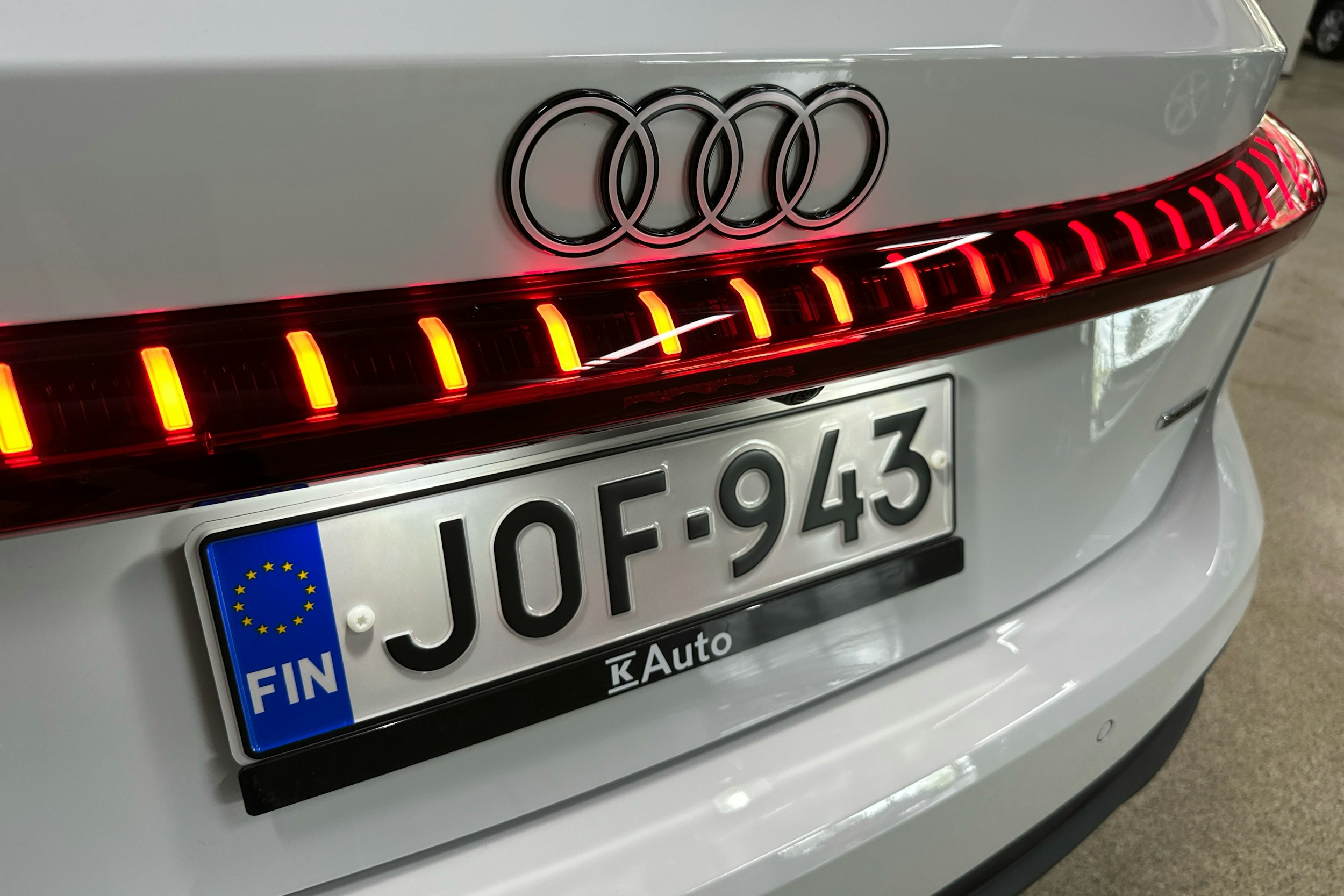 valkoinen Audi A5 2025 kuva 27.