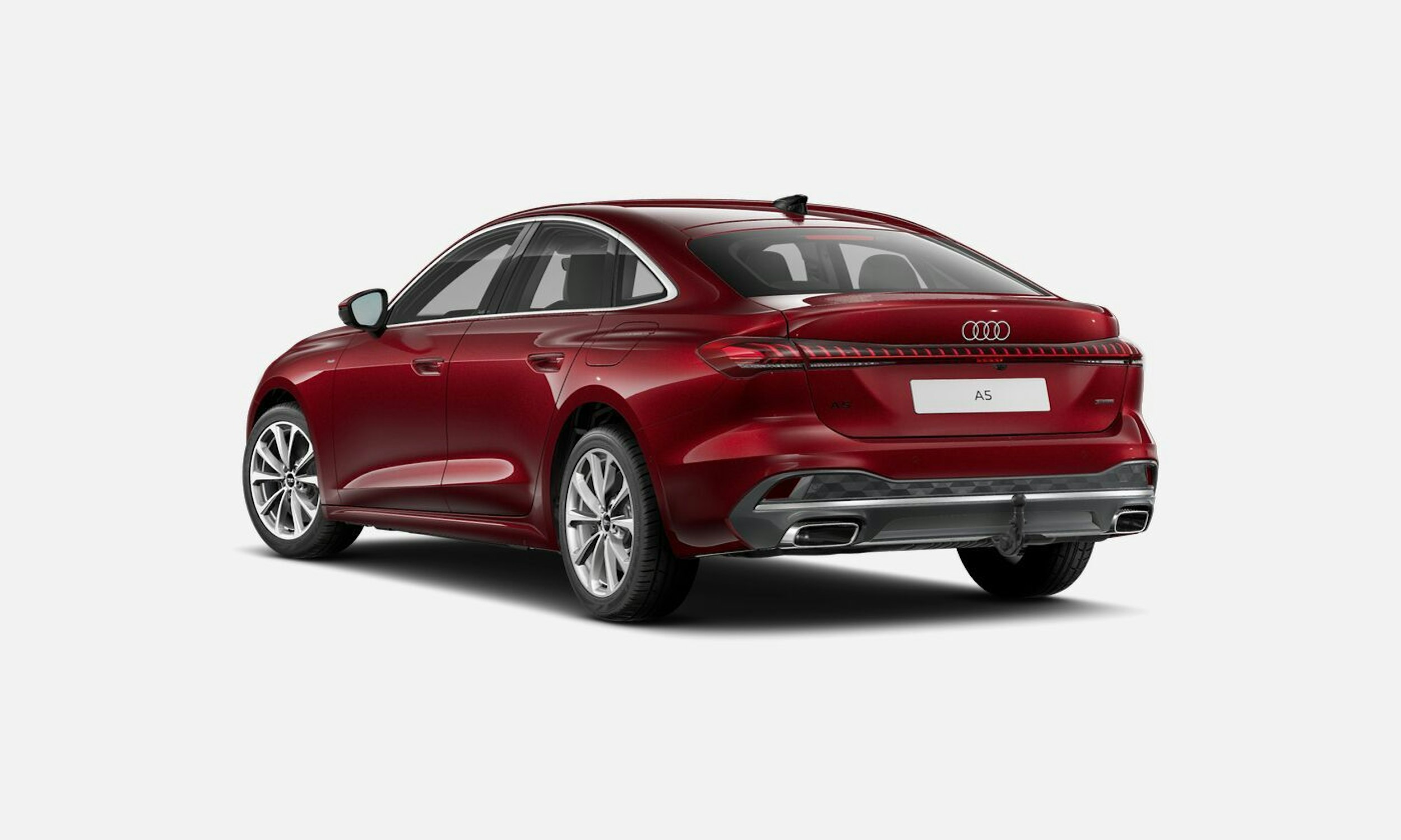 grenadine punainen Audi A5 2025 kuva 7.