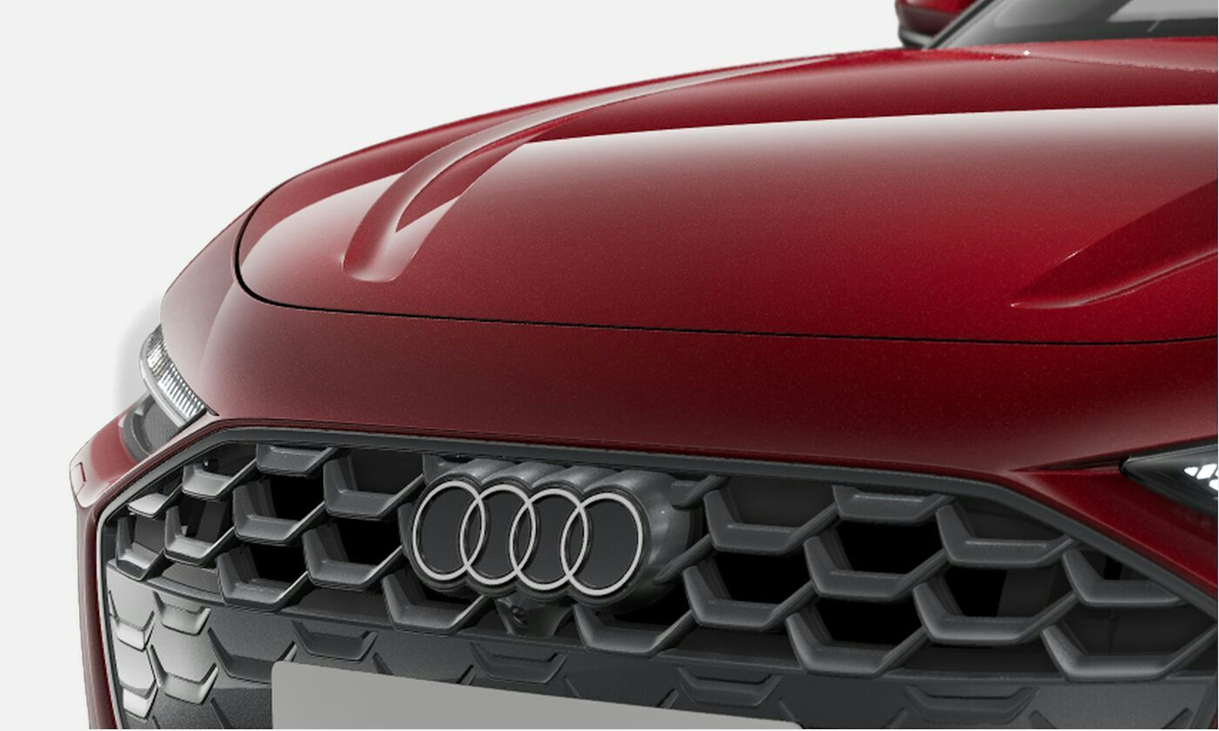 grenadine punainen Audi A5 2025 kuva 11.