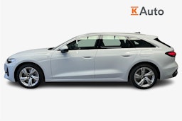 jäätikön valkoinen Audi A5 2025 kuva 20.